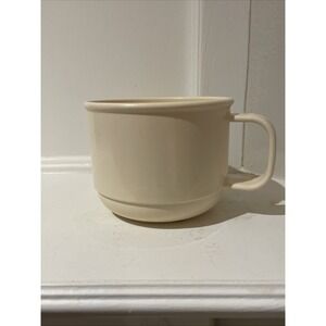Rubbermaid Heatables Mug Cup 5520 Microwave Almond Soup 14oz Vintage